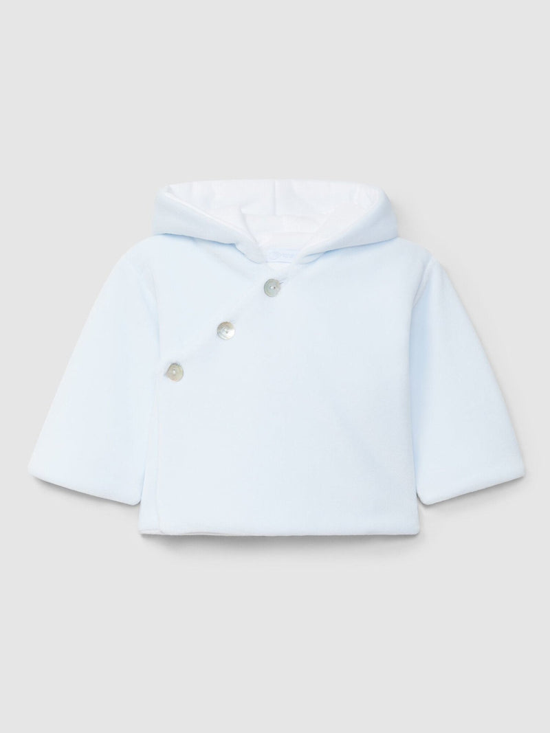 Cappottino neonato con cappuccio