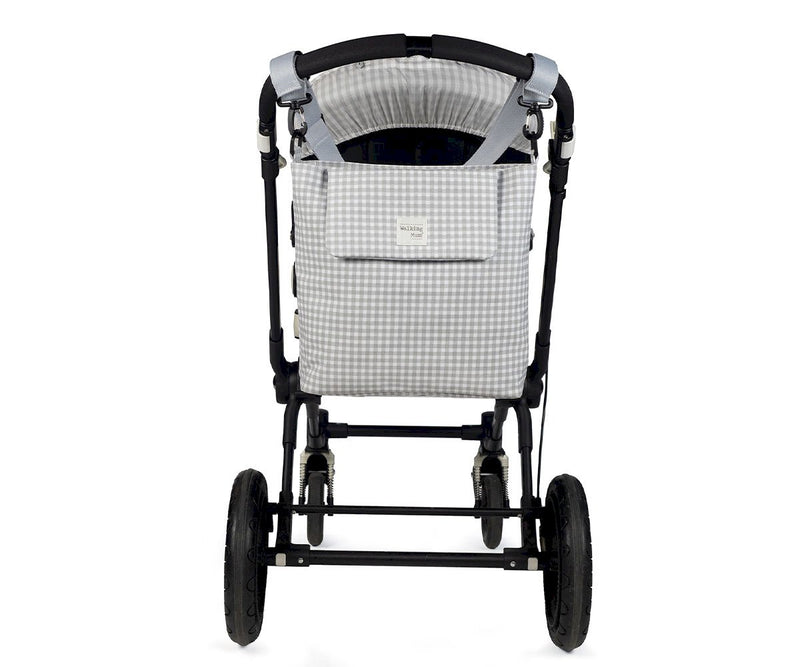 Borsa fasciatoio walking mum grigia