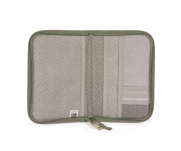 Porta-documenti poppy cuori muschio