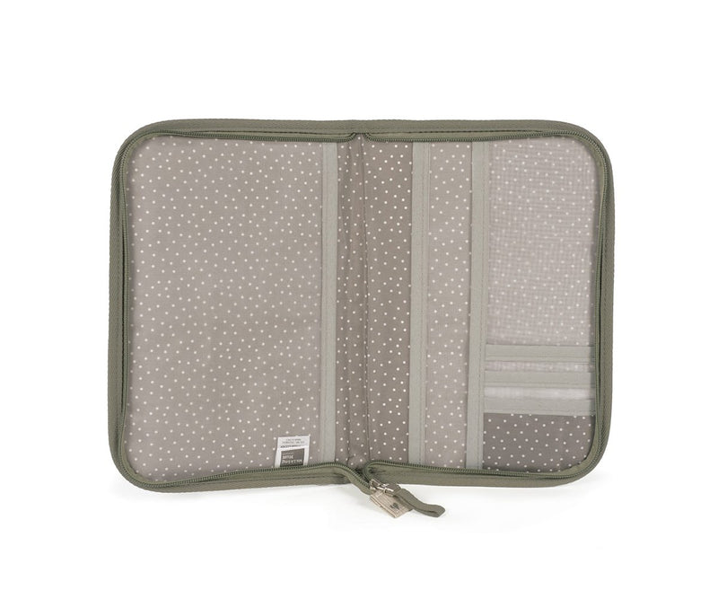 Porta-documenti poppy cuori muschio