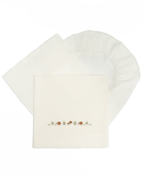 Set lenzuola in cotone 3 pezzi