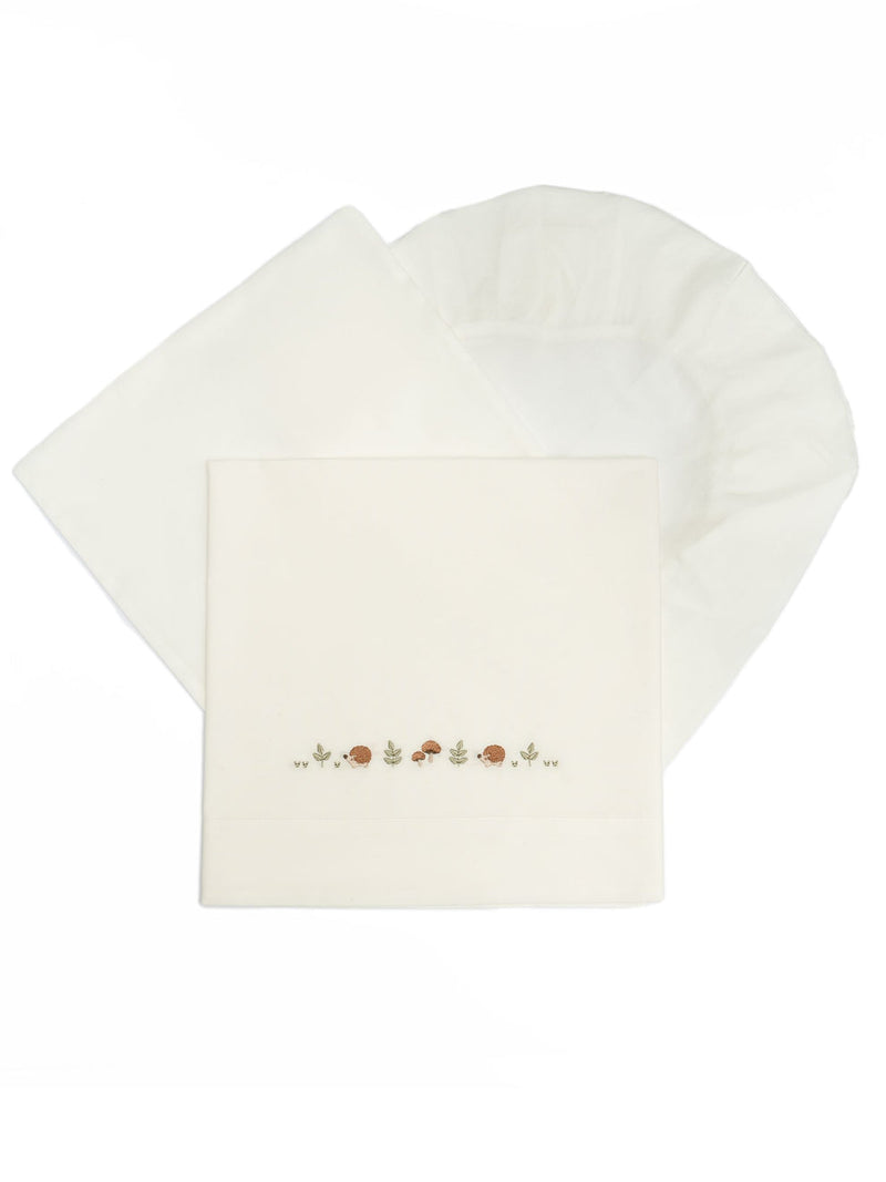 Set lenzuola in cotone 3 pezzi
