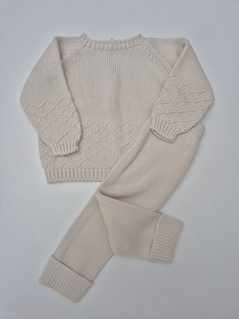 Completo 2 pezzi in cotone organico