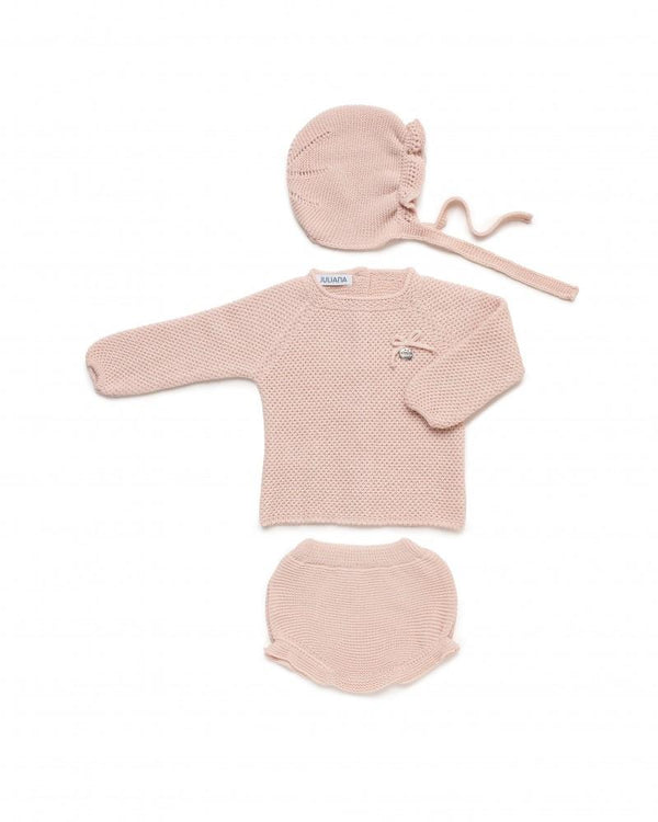 Completo 3 pezzi bimba corto