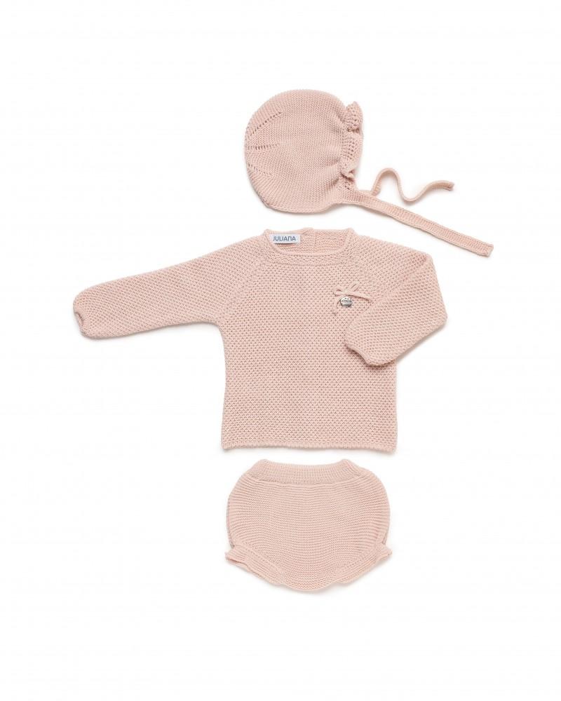 Completo 3 pezzi bimba corto