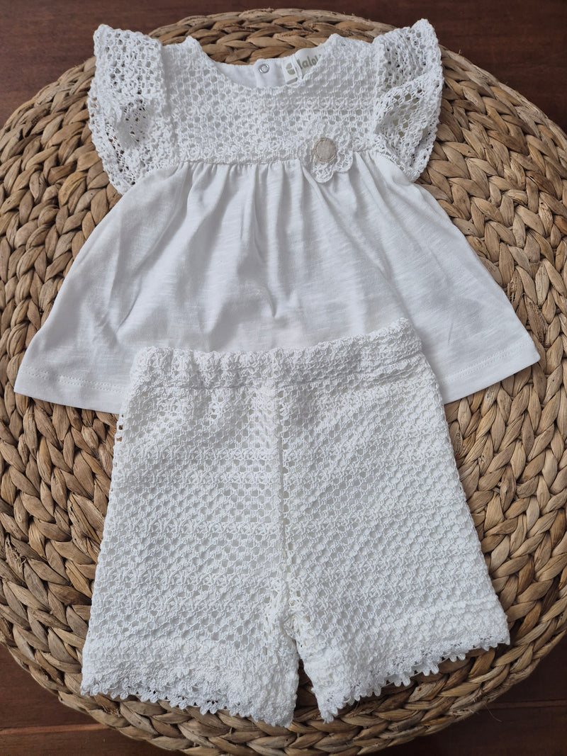 Completo 2 pezzi in cotone