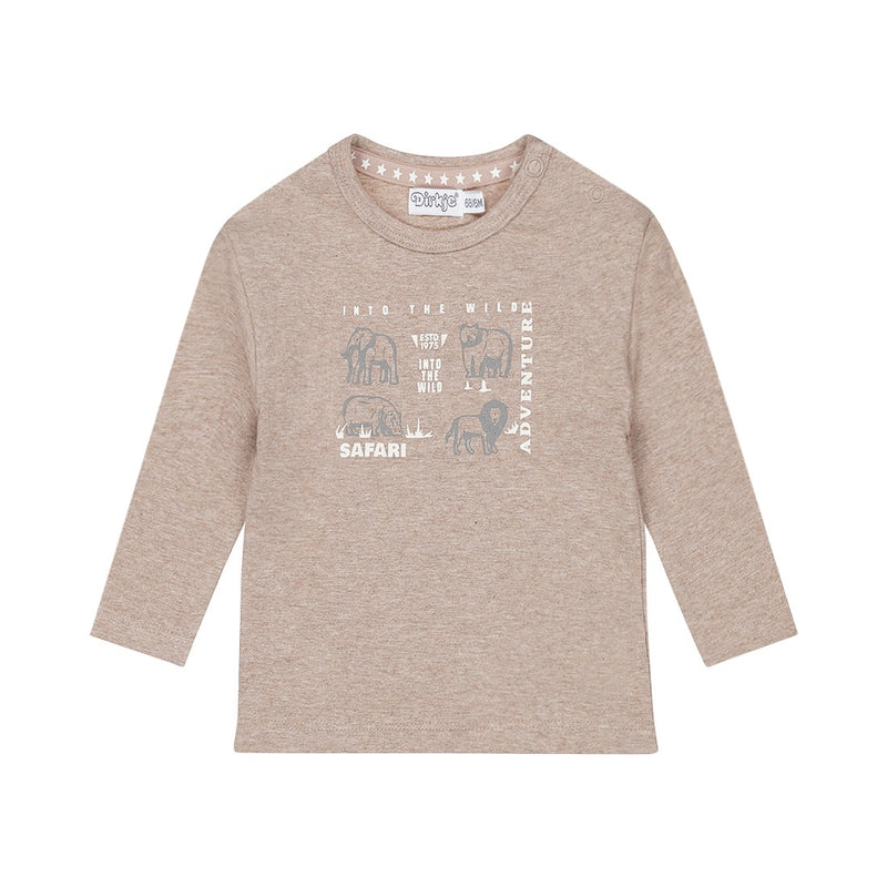 T-shirt cotone bimbo safari