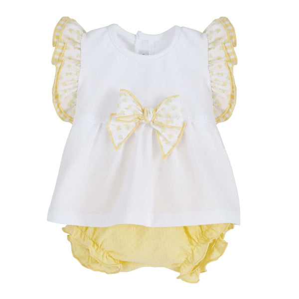 Completo con culotte in cotone