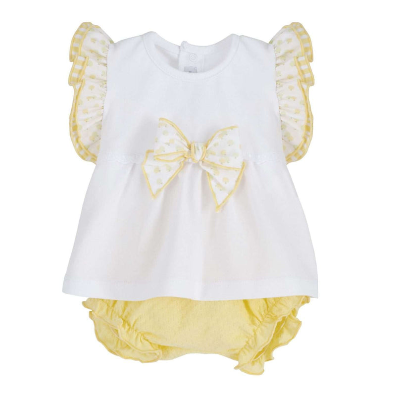 Completo con culotte in cotone