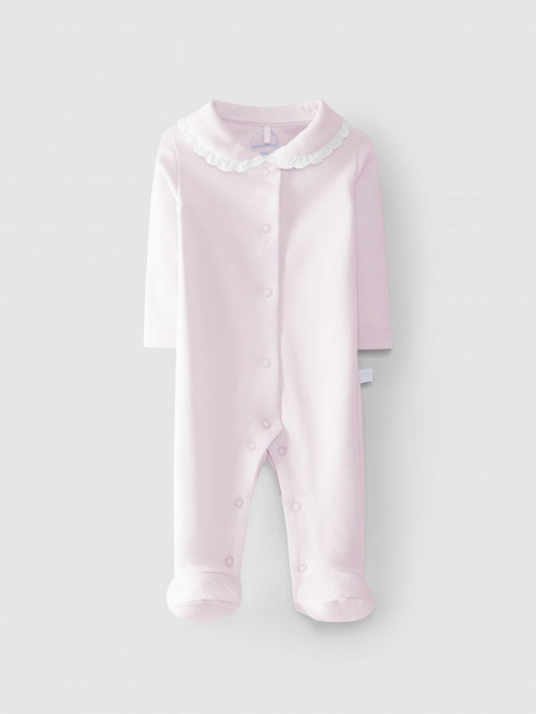 Tutina in cotone con piedini