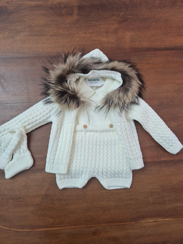 Completo 4 pezzi trecce