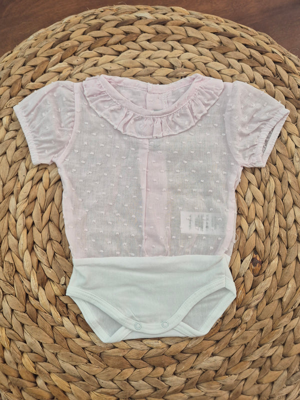 Body camicia plumetis