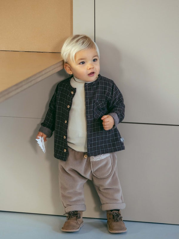 Pantaloni in pile