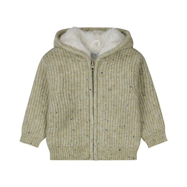 Cardigan con cappuccio