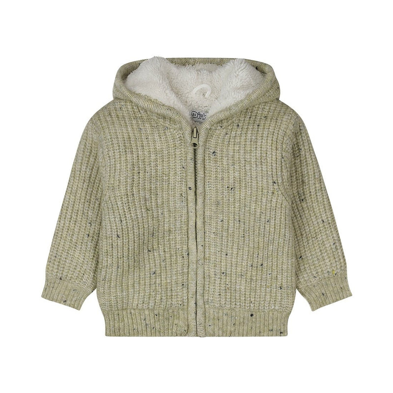 Cardigan con cappuccio