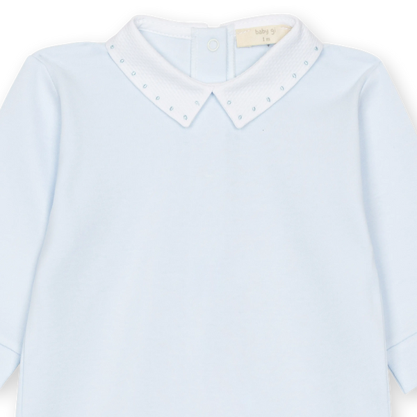 Tutina interlock con piedini