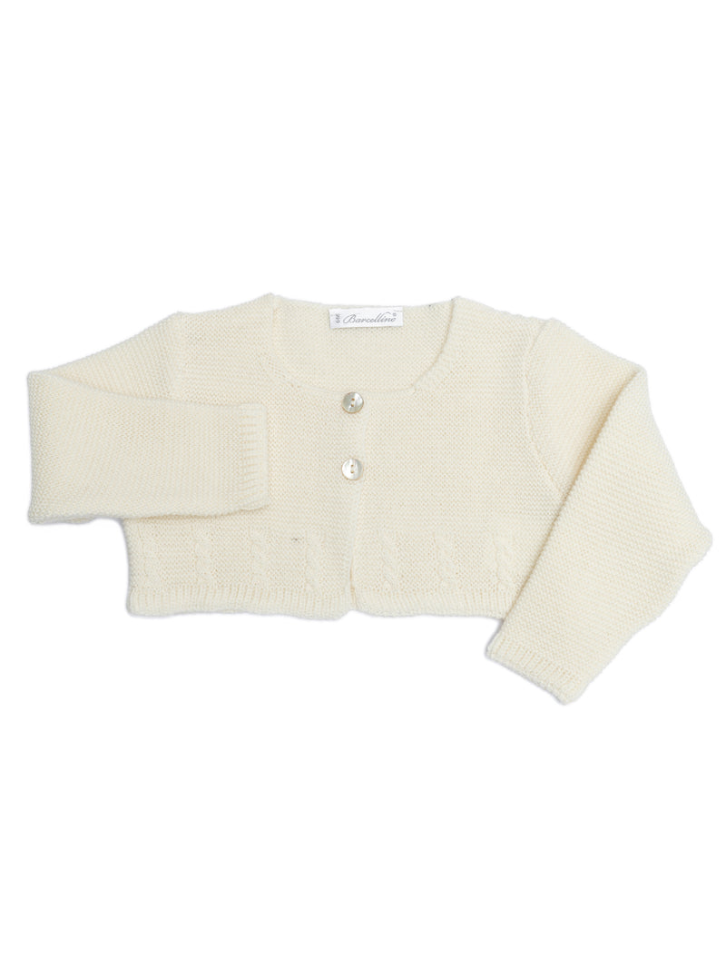 Cardigan corto bimba