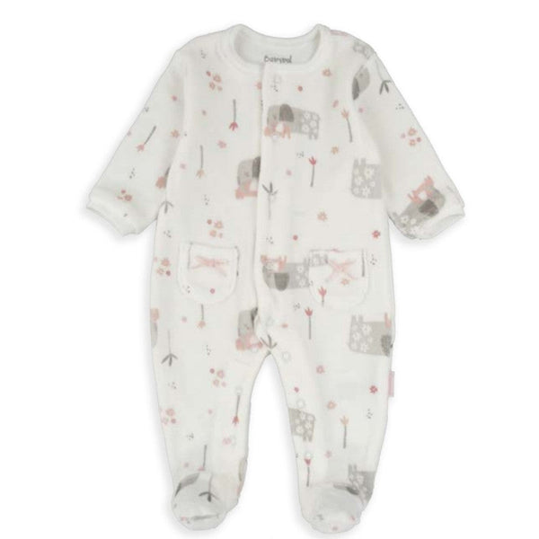 Tutina in ciniglia elefante