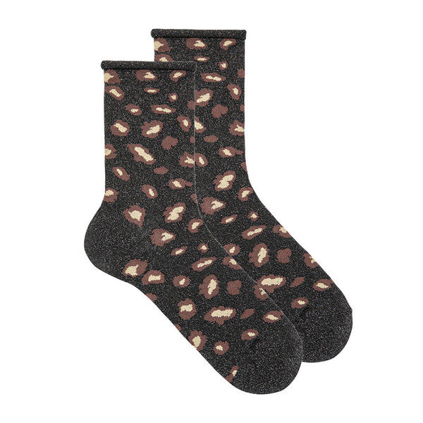 Calzini donna leopardati vari colori