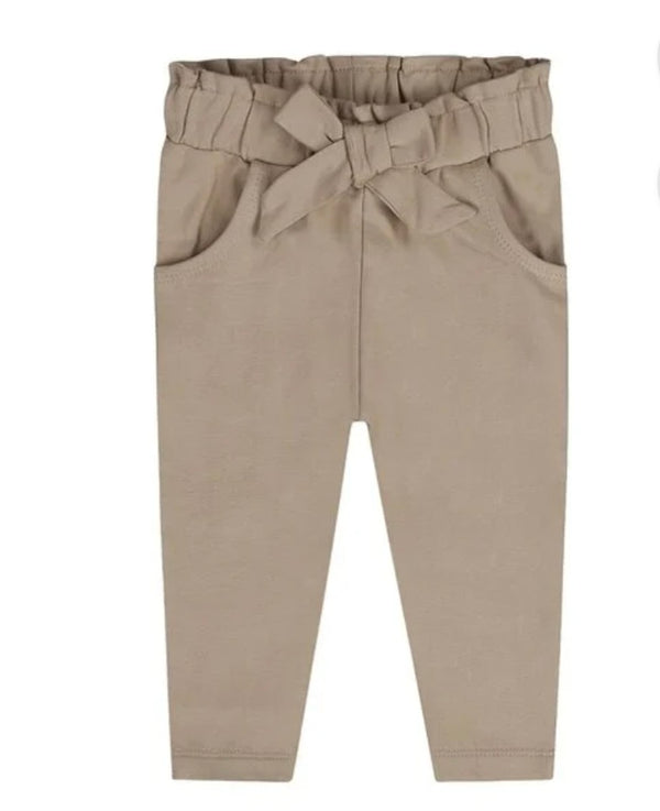 Pantalone bimba con fiocco