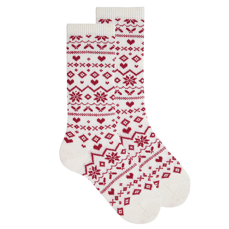 Calzini lunghi in misto lana