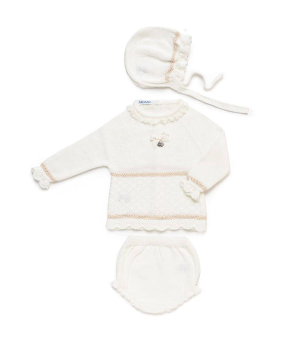 Completo 3 pezzi bimba corto