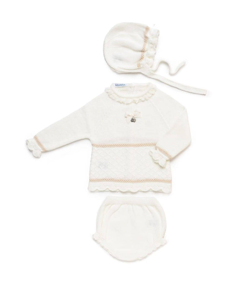 Completo 3 pezzi bimba corto