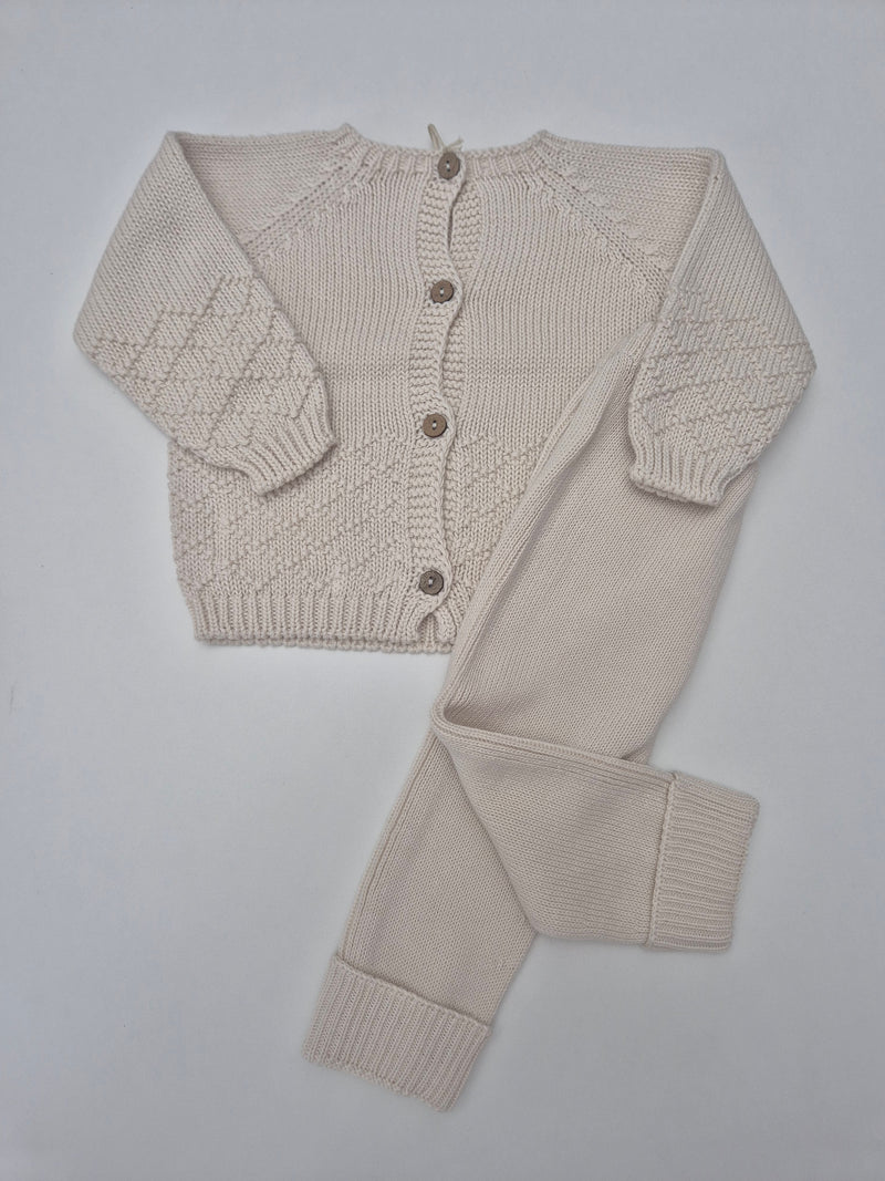 Completo 2 pezzi in cotone organico