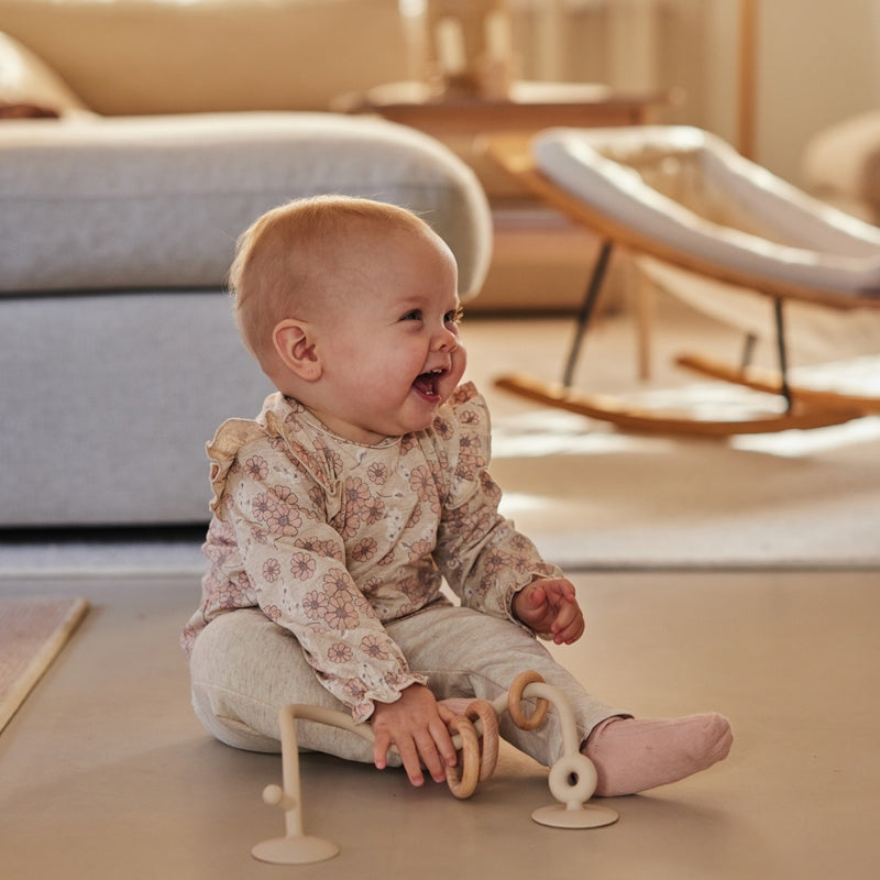 Maglia bimba a fiori