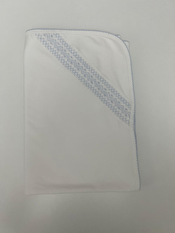 Coperta in cotone punto smock