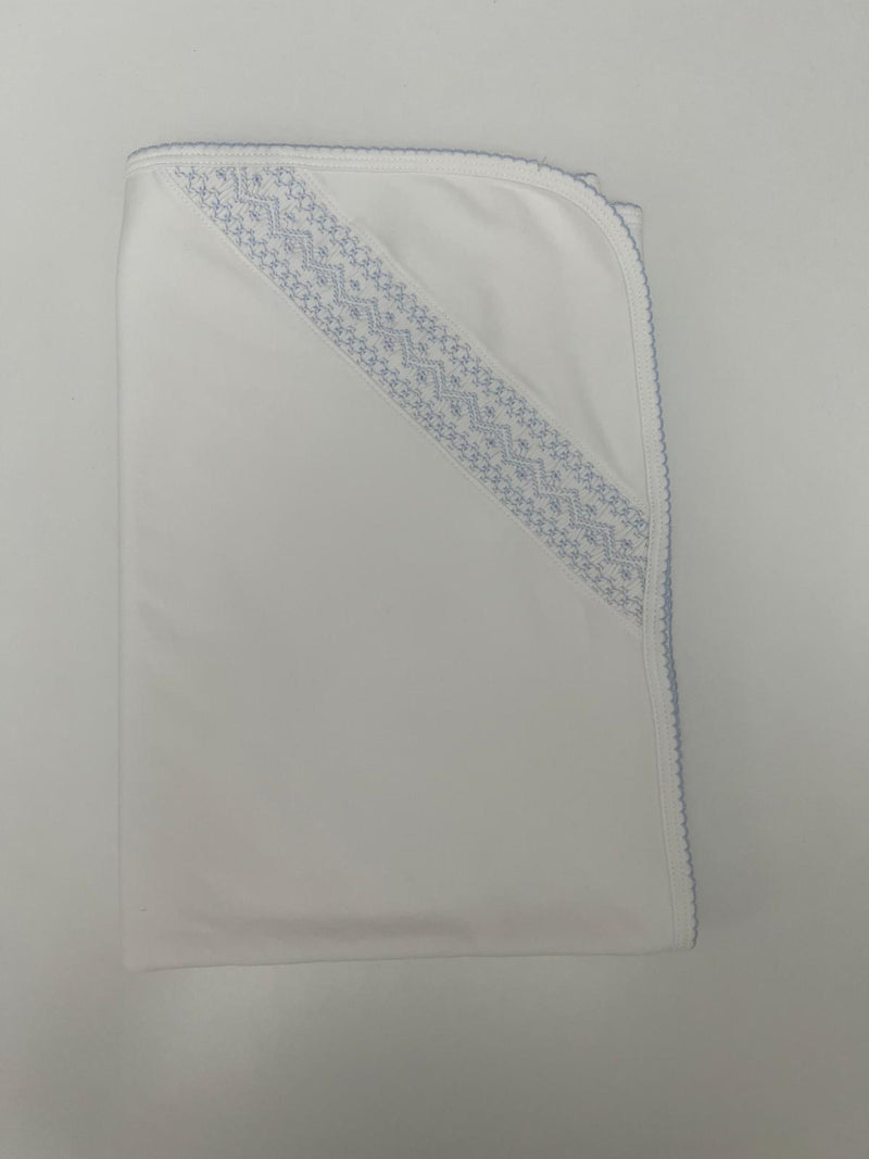 Coperta in cotone punto smock