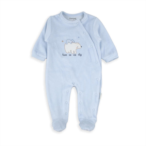 Tutina in ciniglia orsetto polare