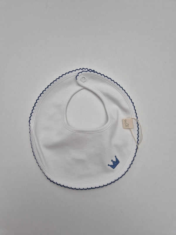 Bavetta in cotone coroncina