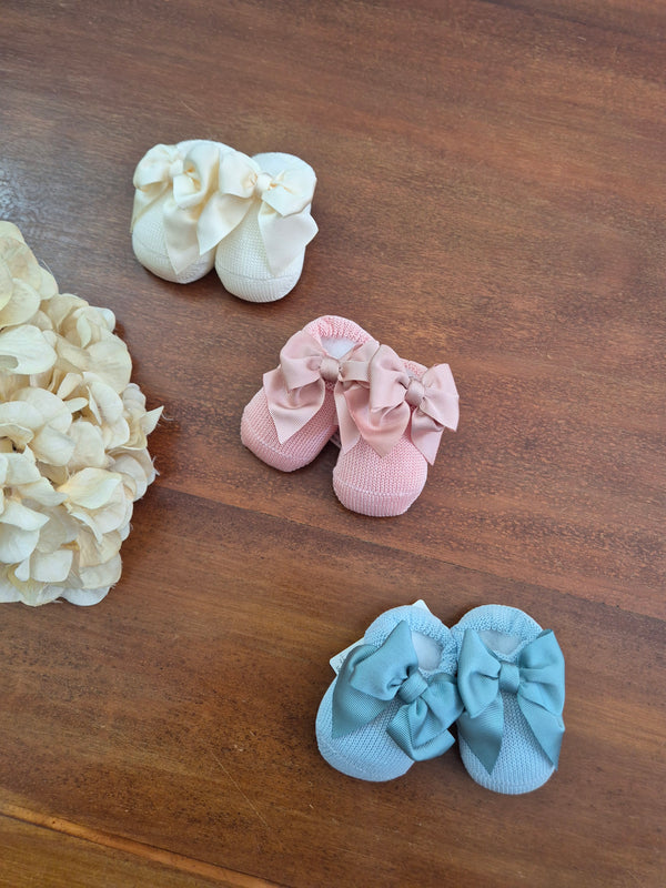 Babbucce in filo fiocco vari colori