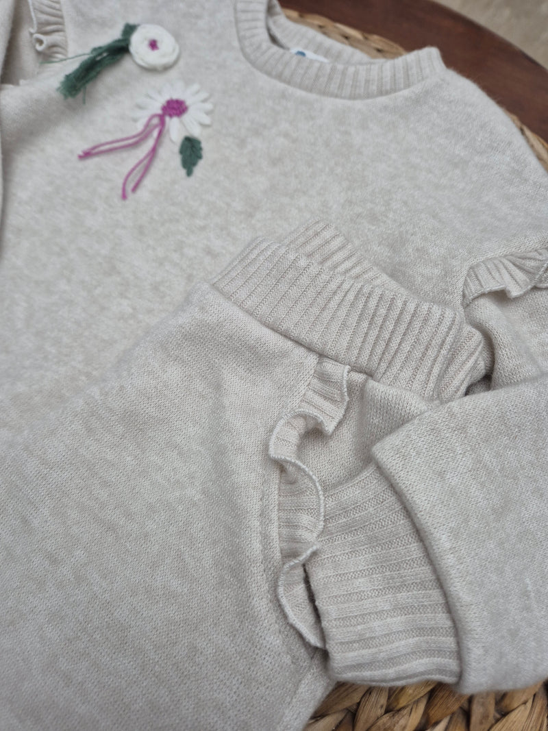 Completo bimba in maglia