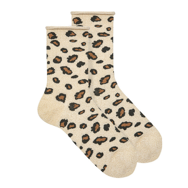 Calzini donna leopardati vari colori