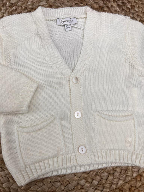 Cardigan in pura lana