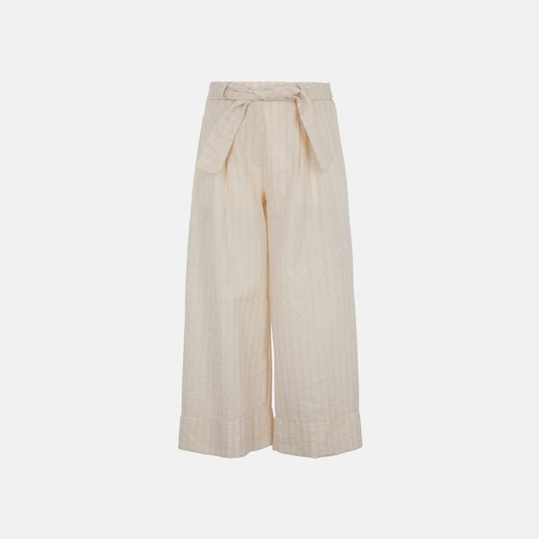 Pantalone in tela lurex bimba