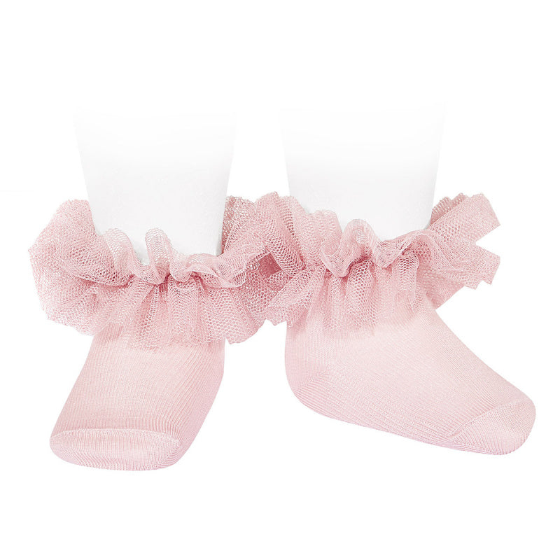 Calza con tulle vari colori
